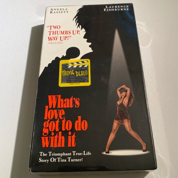 📼 VHS Sealed 1994 Tina Turner Whats Love Got To Do With It? Movie Angela Basset - Picture 1 of 3